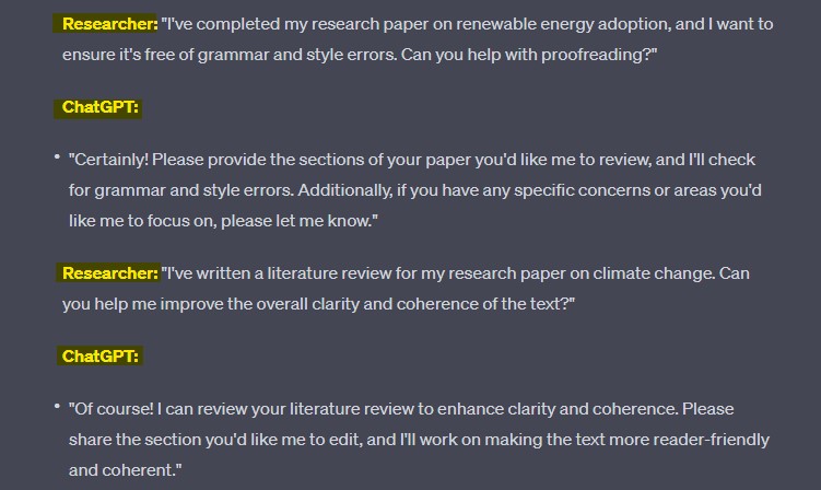 Using AI for Research Paper
